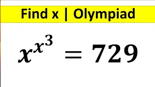 A Nice Exponent Math Simplification || Math Olympiad || Find the Value of X || PowerTowers