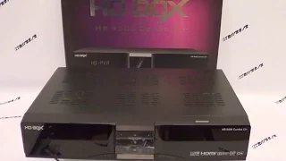 Первое знакомство с HD BOX HB 9500 COMBO CI+