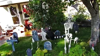 Halloween Yard Haunt 2019--First Day of Setup!!