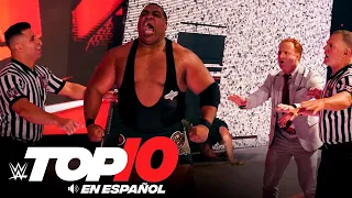 Top 10 Mejores Momentos de Raw En Español: WWE Top 10, Oct 5, 2020