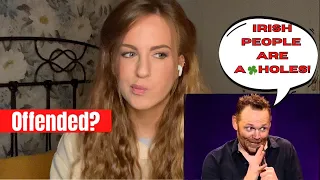 Irish Girl Reacts to Bill Burr's "Miserable Irish People" bit