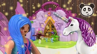 PLAYMOBIL Fairies 👼 Fairy Land - Unicorn Carrying Case - Pandido Toys