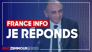 Éric Zemmour invité chez franceinfo