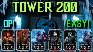 MK Mobile LIN KUEI Tower 200 Boss Battle | Lin Kuei Tower 200 Fight + Reward (Early Gameplay)