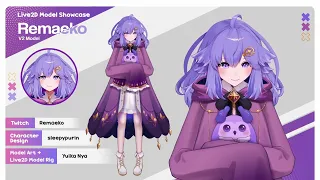 【Showcase】Remaeko V2 Live2D Model