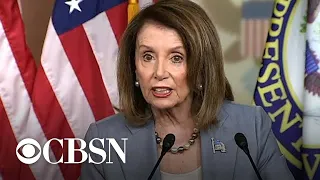 Nancy Pelosi says House to vote on holding Barr in contempt "when we're ready"