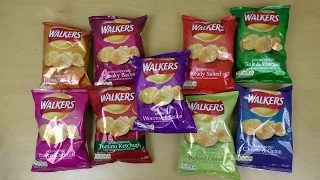 Walkers Crisps 9 Flavors Guide