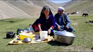 How To Make Homemade  Noodle Soup | Village Life Afghanistan