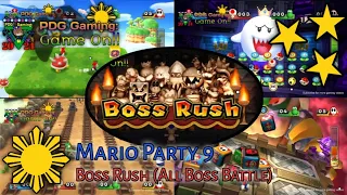 Mario Party 9 (Dolphin Emulator) || BOSS RUSH (All Boss Battle)