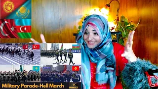 Hell March Turkic Council States -Turkey, Azerbaijan, Kazakhstan and Kyrgyzstan|Pakistani Reaction