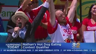 Nathan's Hot Dog Contest Qualified Heads To Citi Field