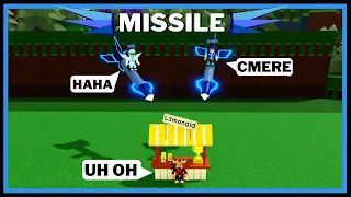 DESTRUCTIVE Build Trick!! (Missile) In Build A Boat For Treasure ROBLOX