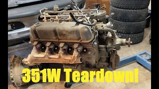 351w Teardown! New engine for my lowrider F150!