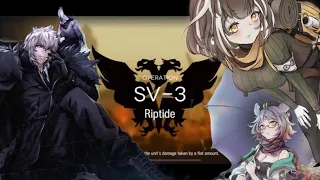Arknights SV-3 Riptide | MagaColor Clear | Featuring Silver Ash | Children of Ursus