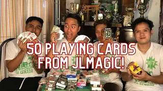 Unboxing of My JL Award | 50 Decks! | Playing Card Giveaway!