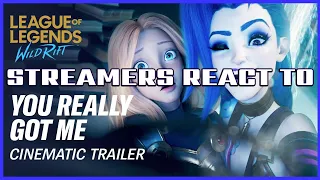 Streamers React To You Really Got Me | Cinematic Trailer (Xqc,Tyler1,LLstylish..)