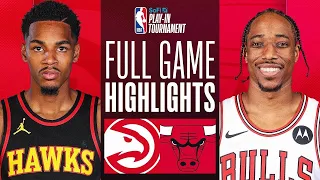 Chicago Bulls vs Atlanta Hawks Full Game Highlights | Apr 17 | NBA Play-in Tournament 2024