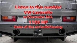 VW Caravelle V8 Twin-turbo, 1.105 HP/1.311 Nm