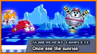Sonic 3 A.I.R. - Once See the Sunrise Achievement