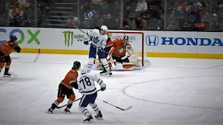 The Maple Leafs Open The Scoring In Anaheim In The Middle Frame