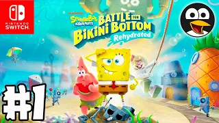 Bob Esponja: La Batalla por Fondo de Bikini - Rehidratado #1 | Nintendo Switch