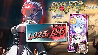 RE:Zero REM INFINITE ATK BUFF HIGH DPS ONE SHOT COMBO!! AMPLIFY TOO BROKEN!! [7DS: Grand Cross]