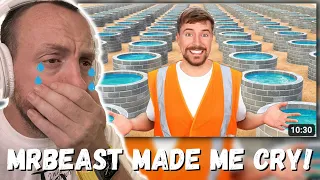 MRBEAST MADE ME CRY! MrBeast I Built 100 Wells In Africa (FIRST REACTION!!!)