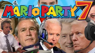The Presidents Play Mario Party 7 (8 Player Mode)