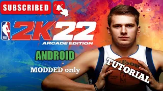 NBA 2K22 ARCADE EDITION MOD ONLY GAMEPLAY AND HOW TO INSTALL TUTORIAL