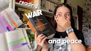 I was challenged to war and found peace 😤🤝 FINISHING WAR AND PEACE (or did it finish me?)