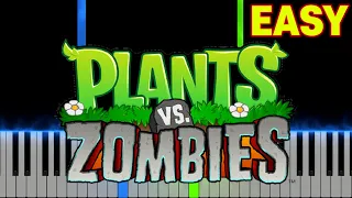 Plants vs. Zombies - Main Theme | EASY Piano Tutorial