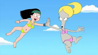 American Dad S14E11 - Steve Goes To Purity Ball | Roger & Hayley At Waterpark  #cartoon #americandad