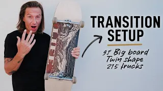 NEW Skateboard Setup For Transition (Bowls, Ramps)