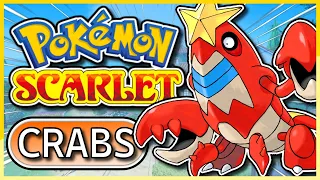 Pokémon Scarlet - Crabs ONLY - Hardcore Nuzlocke