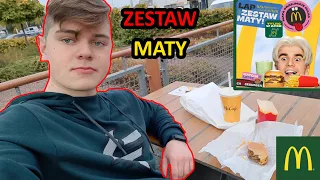 ZESTAW MATY! - test, komentarz, opinia | McDonald's | VLOG z Grubym #92