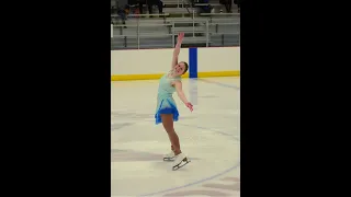 "Waving Through a Window"- Summer Young's Senior Ladies Freeskate DEH