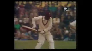 ENGLAND v WEST INDIES 1st TEST MATCH DAY 1 TRENT BRIDGE JUNE 3 1976 SIR VIV RICHARDS KALLICHARRAN