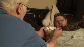 GRANDPA'S REVENGE! (Destroys Pickleboy's iPhone!)