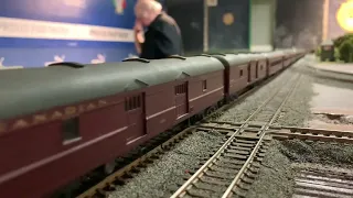 Rapido Trains D10 day at the January 24 Hotrak layout