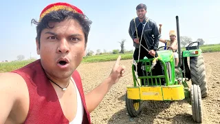 Driving a TRACTOR for the first Time in STYLE 😎 | Kodan Vlogs