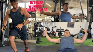 Never Give Up Challenge Day 16’ Intense Chest Workout