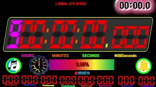 900 hour  countdown timer  alarm🔔Speedfeeling