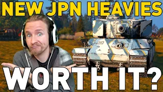 Are New Japanese Heavies Worth it (T5-7)? World of Tanks