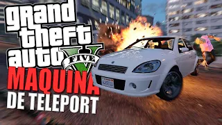 A Maquina de Teleporte (bug) no Gta 5 Online Momentos engraçados