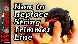 How to Replace String Trimmer Line