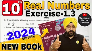 RD Sharma Class 10 Solutions Chapter 1 Real Numbers Ex 1.3 Q1 to Q14 From Latest Edition Book 2024