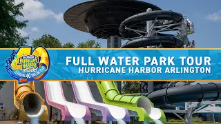 Full Hurricane Harbor Arlington Water Park Tour | 40th Anniversary Celebration