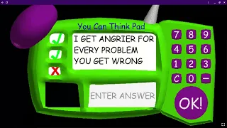 I try to beat Baldi's Basics...