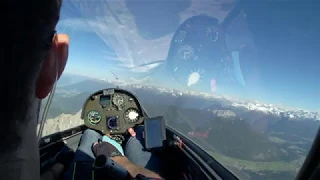 Parseierspitze - Nassereith (Thermal / Ridge Soaring Flight)