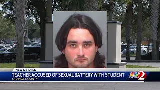 Teacher arrested for sexual battery with a student